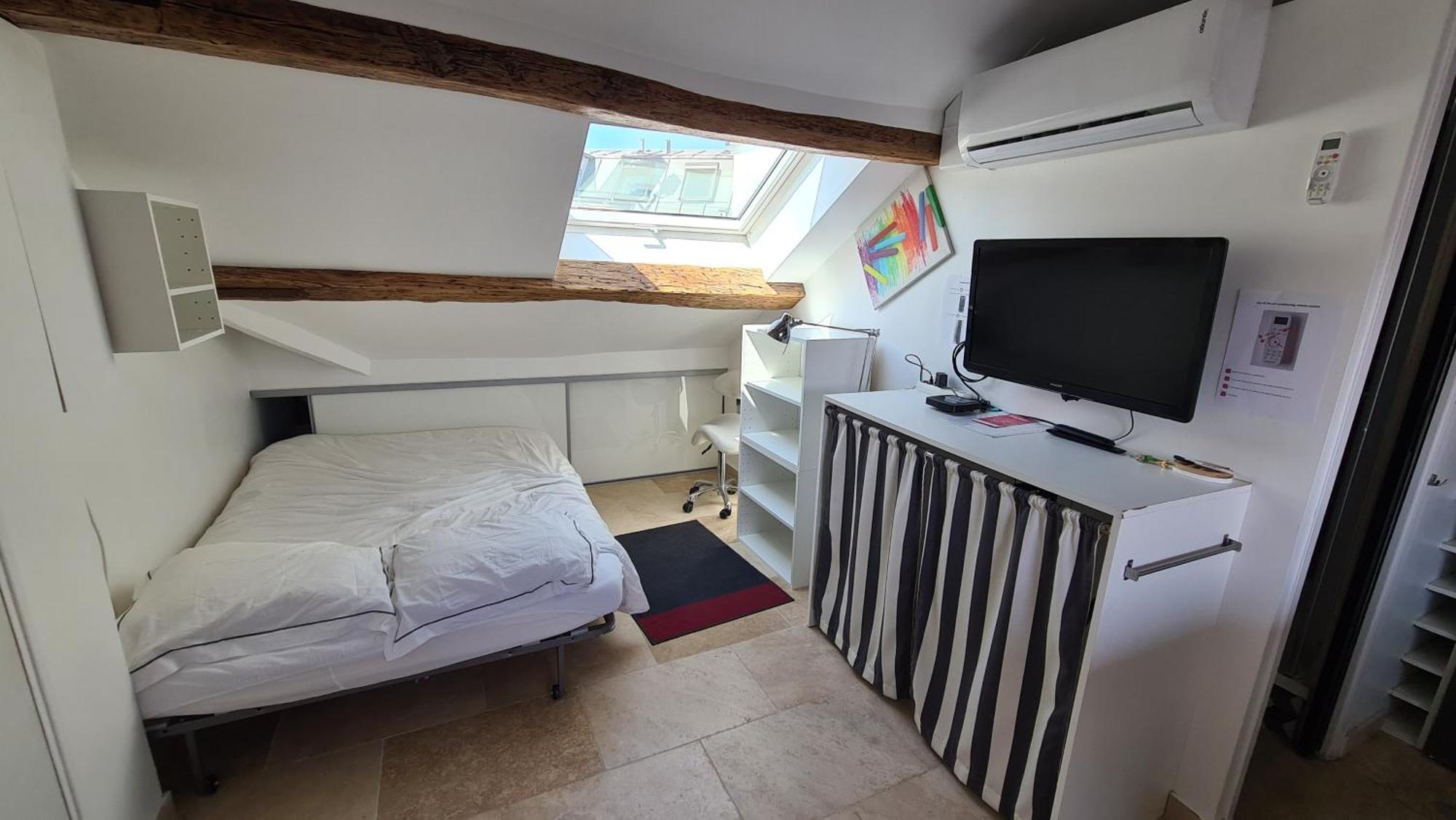 Appartement Coeur De Paris Avec Vue Sur Les Toits Exteriér fotografie